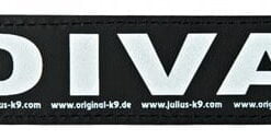 Julius k9 labels voor power-harnas / tuig diva