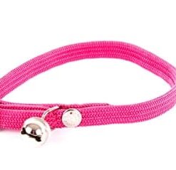 Halsband kat elastisch nylon roze (30X1 CM)