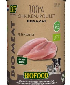 Biofood organic hond 100% kip blik (12X400 GR)