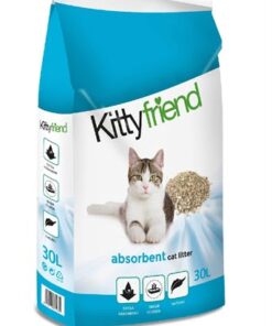 Kitty friend absorbents kattenbakvulling (30 LTR)