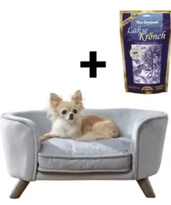 Enchanted-hondenmand-sofa-romy-grijs-henne-