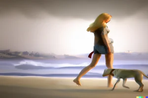 Met je hond aan de wandel