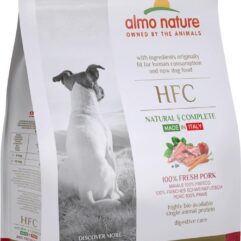 Almo Nature - Hond HFC Adult brokken voor middelgrote tot grote honden - kip, zalm of varkensvlees - 8kg, 1,2kg - Varkensvlees, Gewicht: 1,2kg