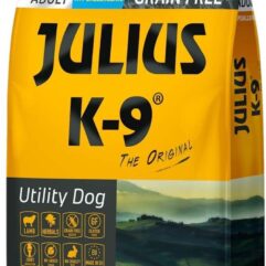 Julius K9 - Graanvrij en hypoallergeen hondenvoer - hondenbrokken op lam & aardappel basis - voor volwassen honden van kleine rassen - 10kg